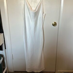 Silky camisole dress